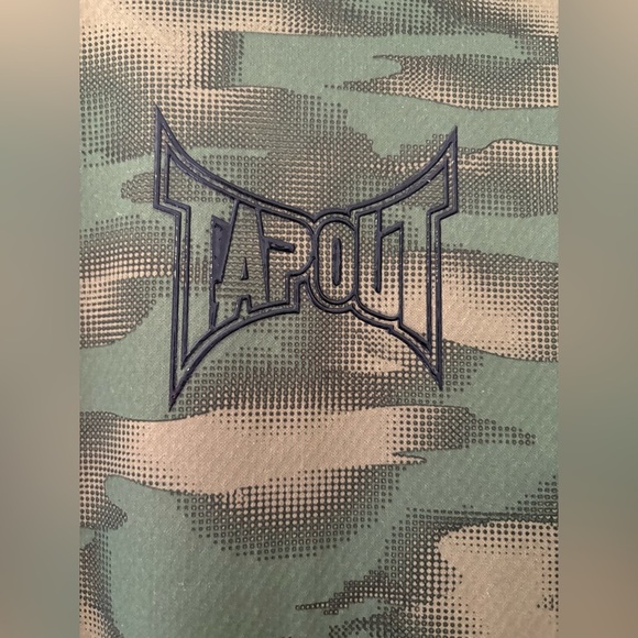 Tapout camo crew neck muscle tank WWE size large green - Picture 4 of 9